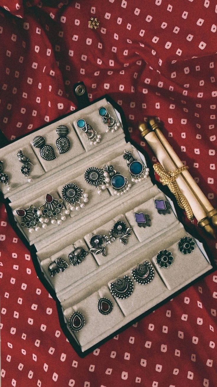 Stud Earring Box set of 12